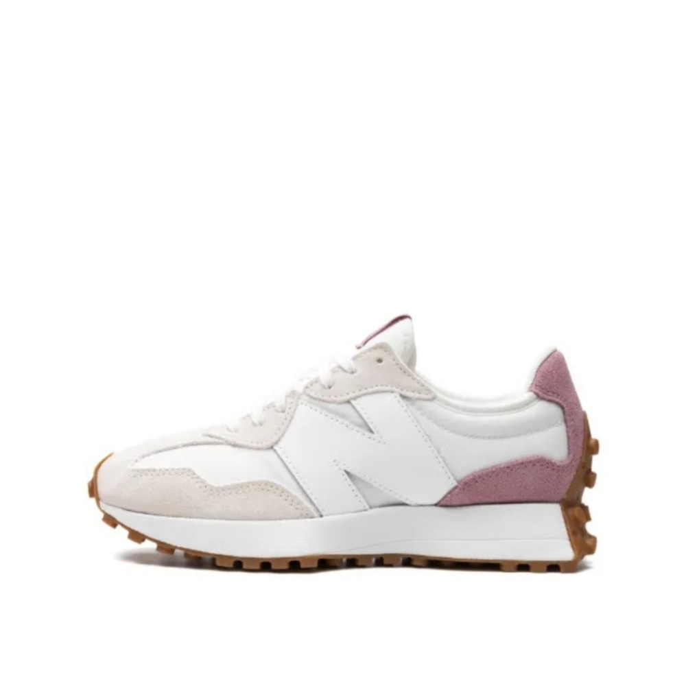 New Balance327 "White/Pink" Sneakers - Picture 4 of 10